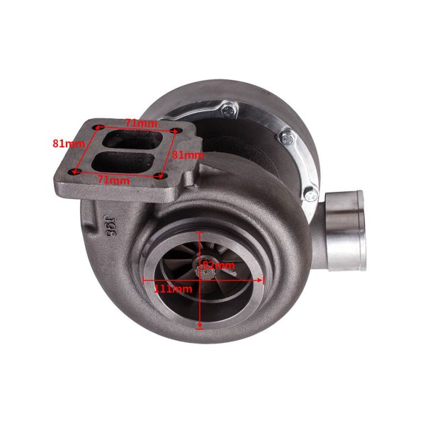 Maxpeedingrods GT45 T4 Upgrade Racing Turbo charger - Hình ảnh 2