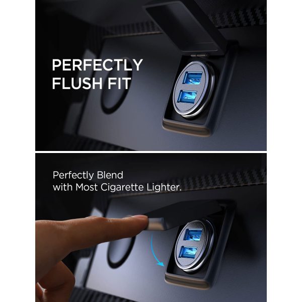 Car Charger, AINOPE Smallest 4.8A - Hình ảnh 3